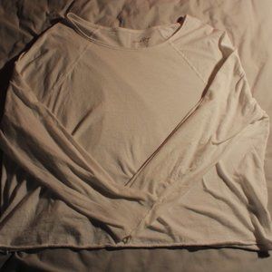 Long Sleeve/ U Neckline T-shirt